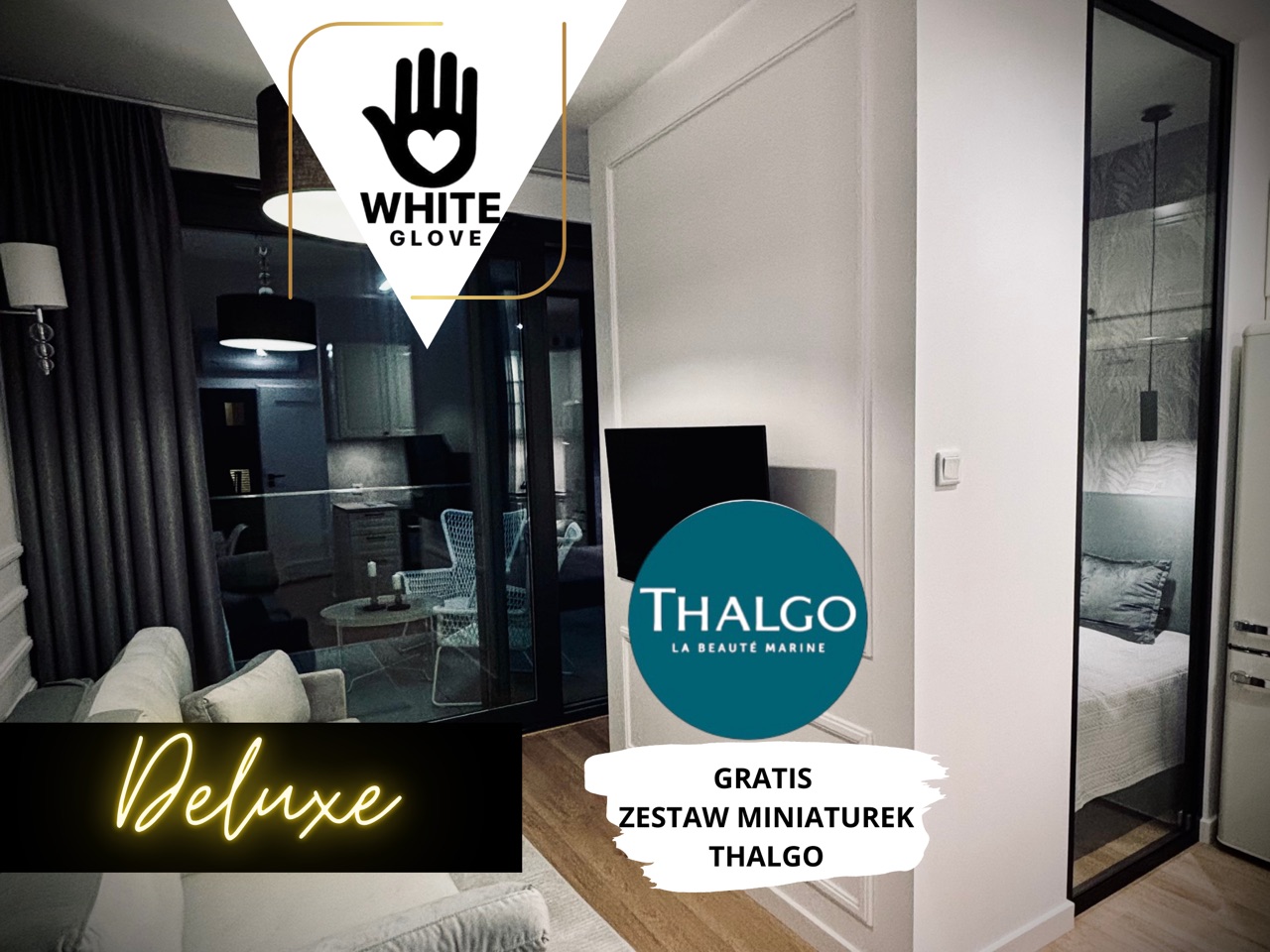 Apartament White Glove Deluxe Warmiński Port