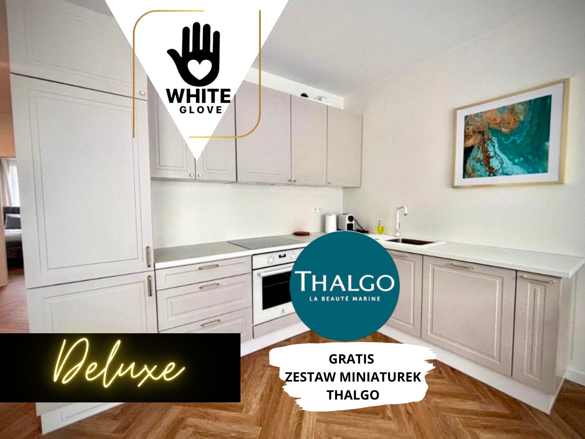 Apartament White Glove Deluxe Nowe Zatorze
